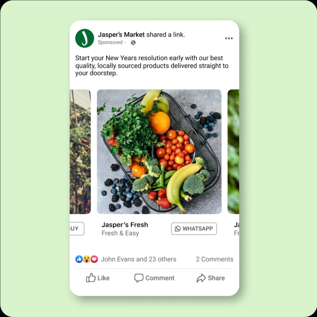 Promote your WhatsApp channel using entry points and ads to let people know you're available to chat using a gosimless virtual number