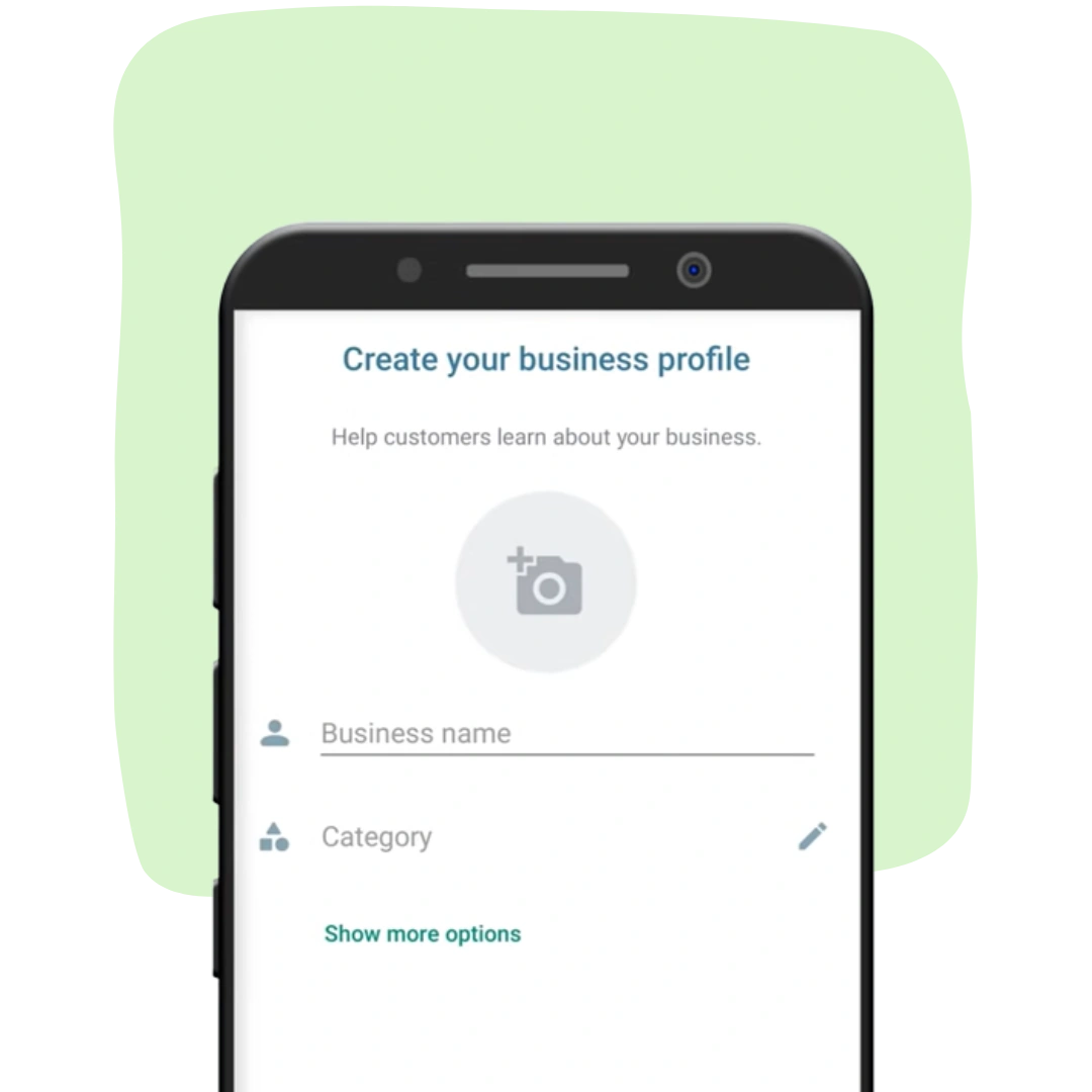 Create your business profile