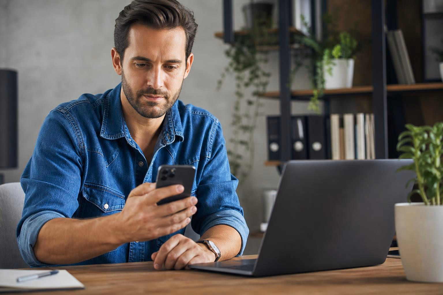 Manage multiple numbers on one phone