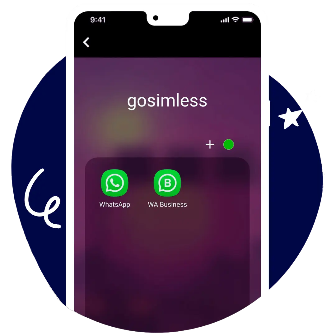 通过 gosimless 的虚拟手机号使用 WhatsApp Business,适用于英国和美国用户。
