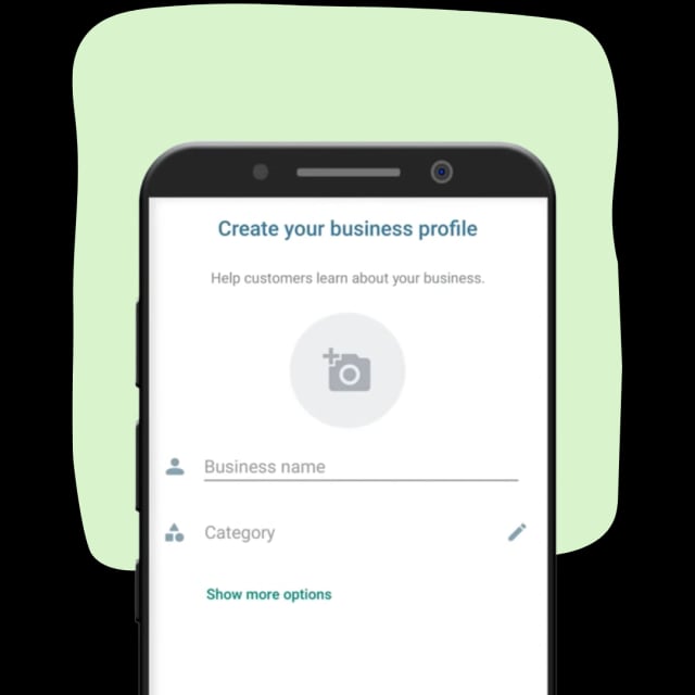 Create your business profile